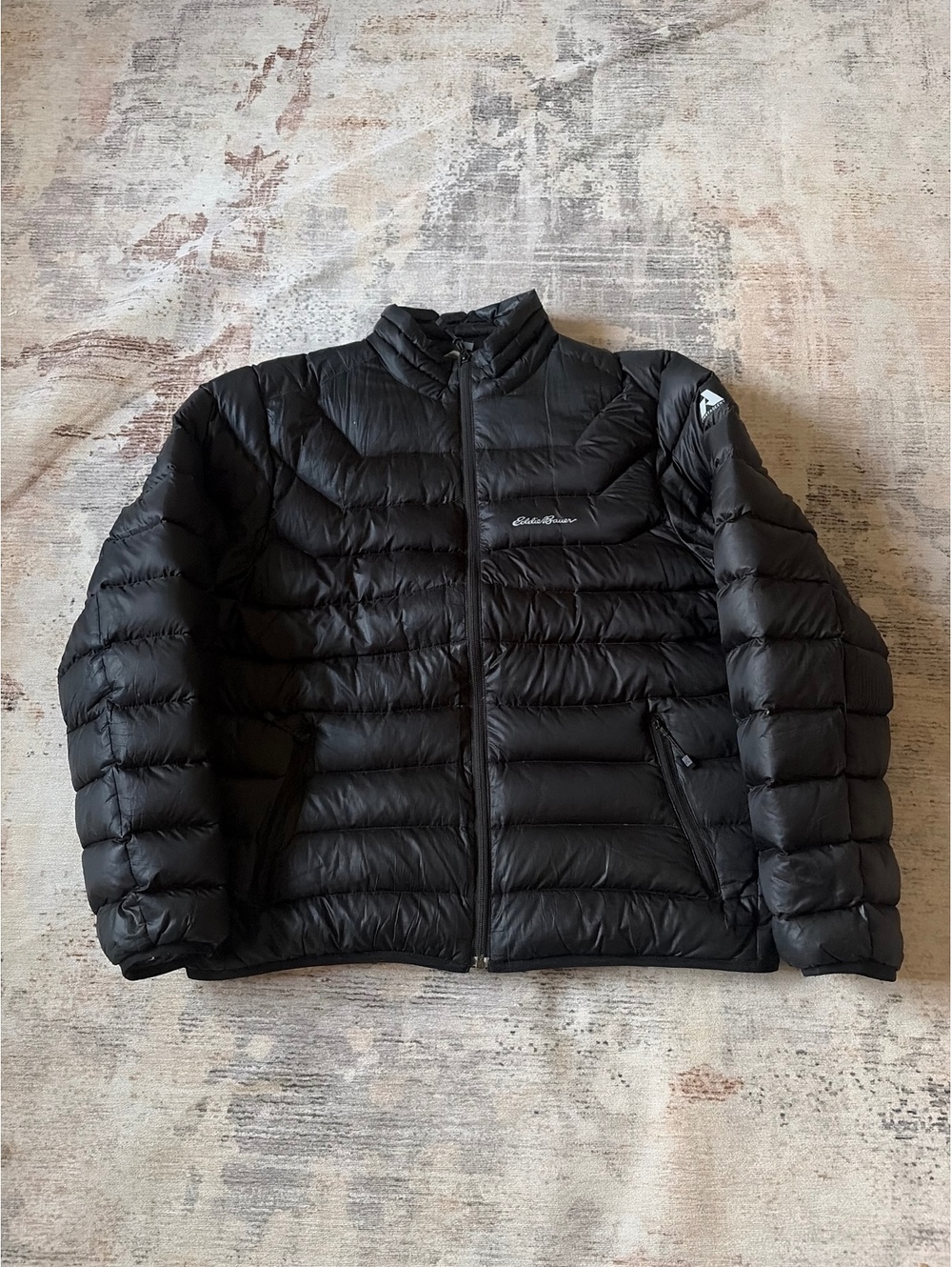 Eddie Bauer first ascent Eb 800 goose feat down jacket large